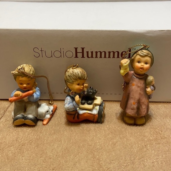 Studio Hummel Ornament Set of 3 Set 3 - Picture 2 of 14